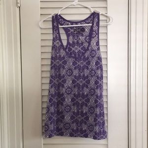 Purple Racerback Tank